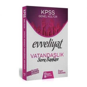 İsem 2020 Evveliyat KPSS Vatandaşlık Tamamı Çözümlü Soru Bankası