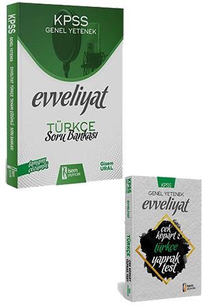 İsem 2020 Evveliyat KPSS Türkçe Çözümlü Soru Bankası