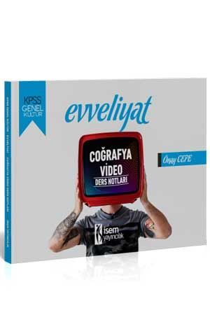 İsem 2020 Evveliyat KPSS Genel Kültür Coğrafya Video Ders Notları